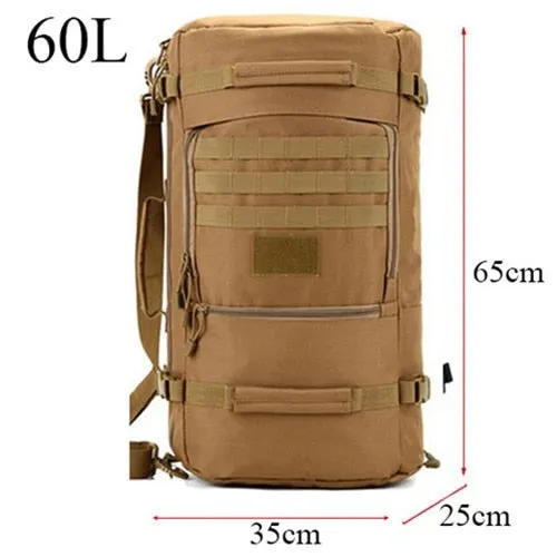 Waterproof Nylon Hot Men's Military Travel Backpack
