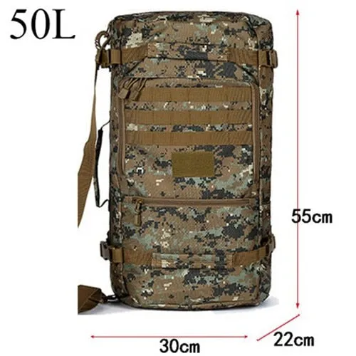 Waterproof Nylon Hot Men's Military Travel Backpack