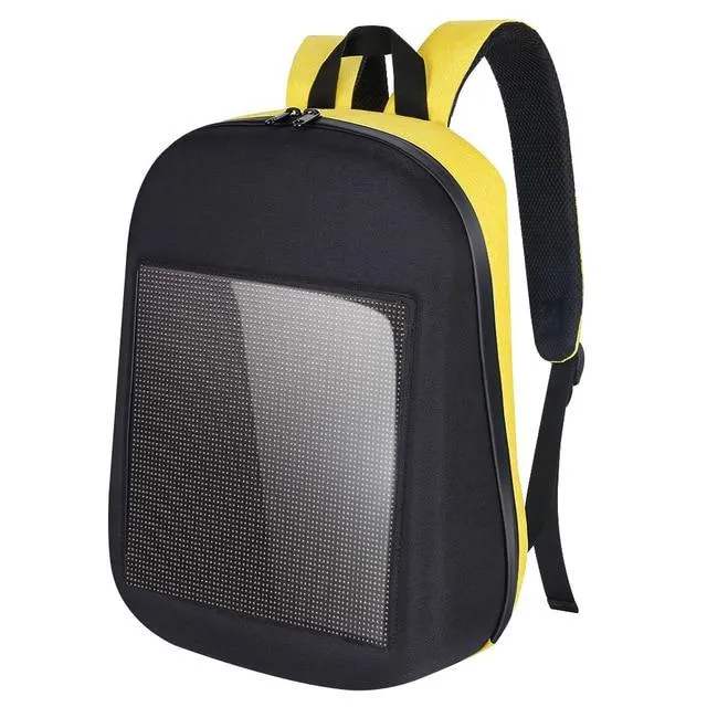 Waterproof WiFi Smart LED Screen Dynamic Backpack