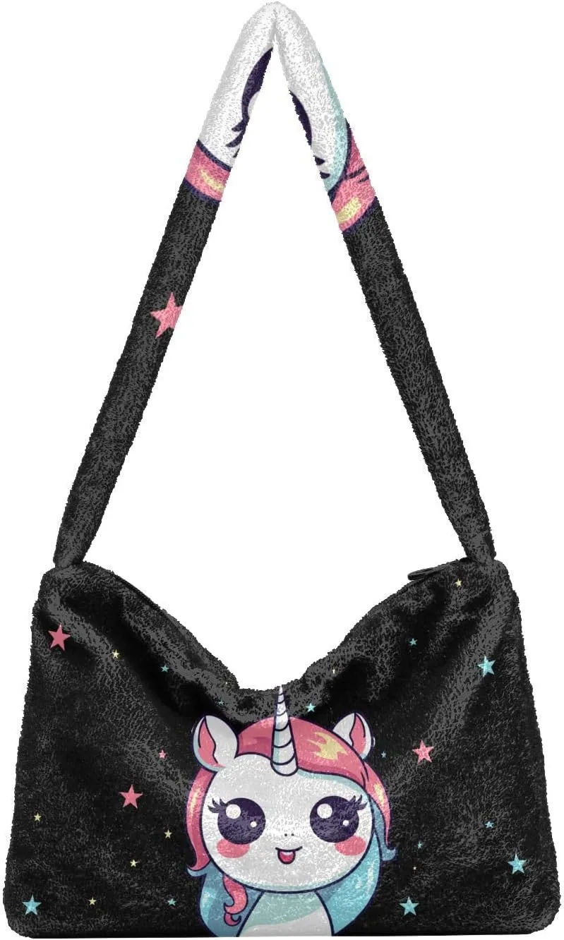 Weightlifting Puppy Women Shoulder Bag Tote, Womens Medium Handbag, Zipper Shoulder Bag for Women