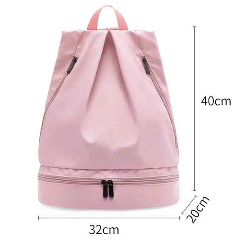 Wet Dry Compartment Sports Backpack