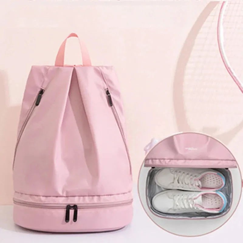 Wet Dry Compartment Sports Backpack