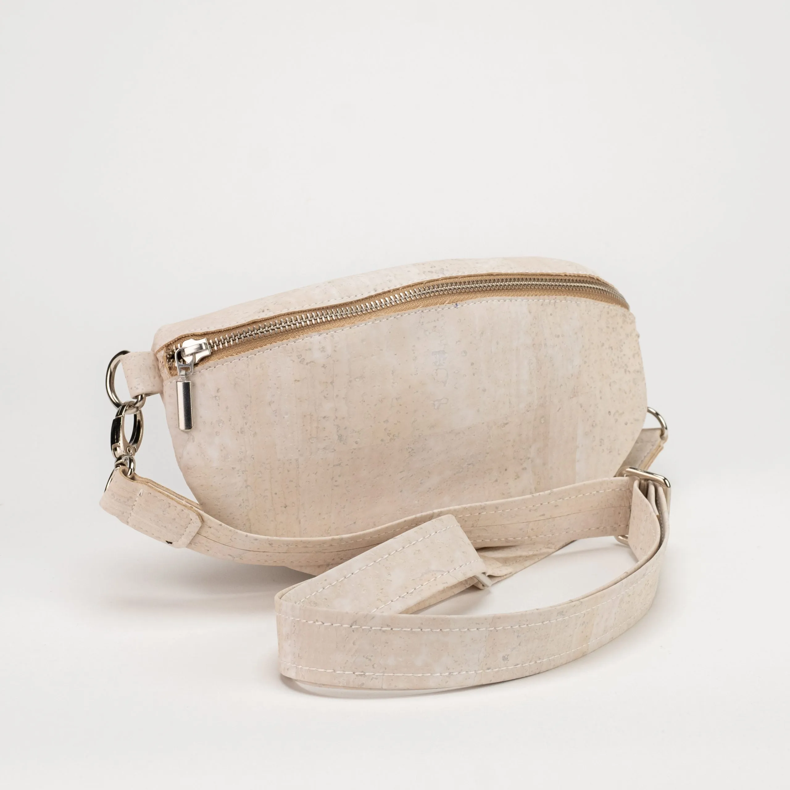 White Cork Waist Bag
