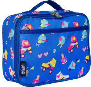 Wildkin Kids Insulated Lunch Box – Durable and Reusable for School & Travel - Rad Roller Skates