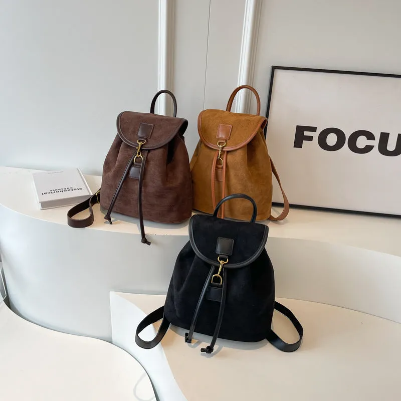 Women's American Large Capacity Fashion Sweet Cool Retro Style Backpacks
