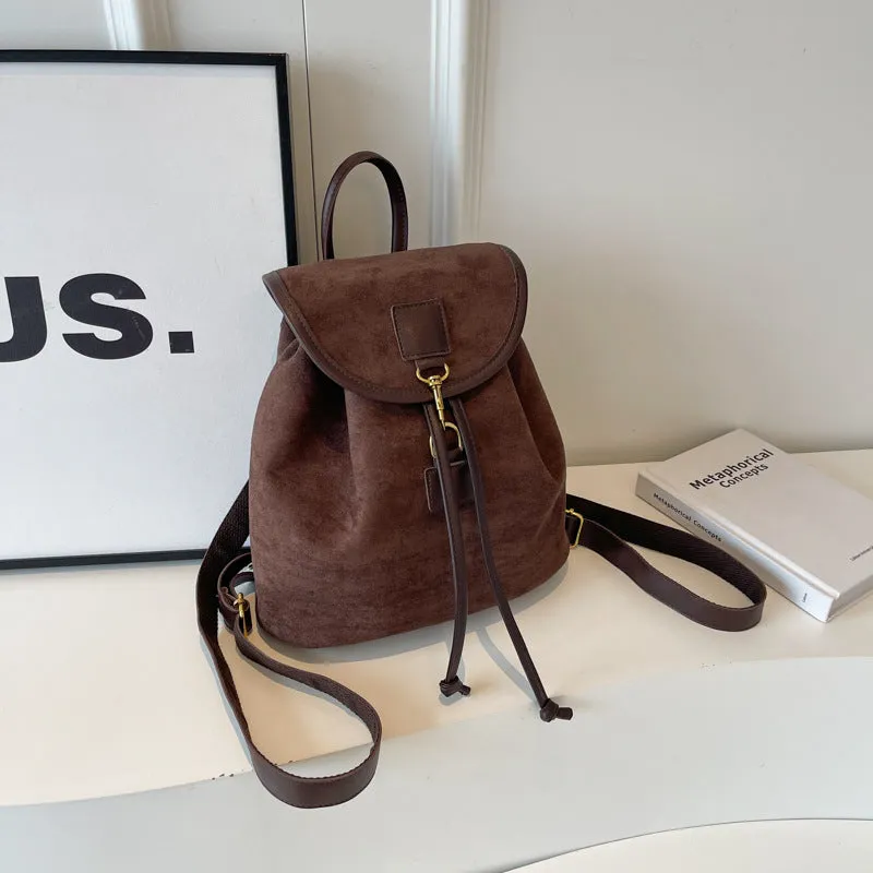 Women's American Large Capacity Fashion Sweet Cool Retro Style Backpacks
