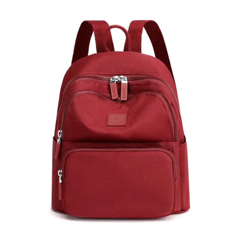 Women's Color Korean Style Trendy College Trip Backpacks