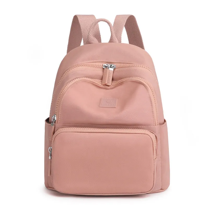 Women's Color Korean Style Trendy College Trip Backpacks