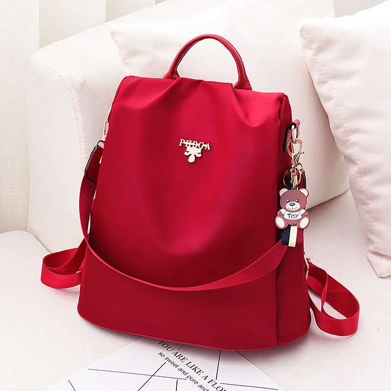 Women's Fashion Korean Minimalist Preppy Style Backpacks