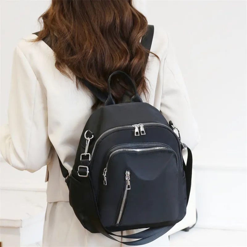Women's Fashion Personalized Design Easy To Nylon Cloth Backpacks