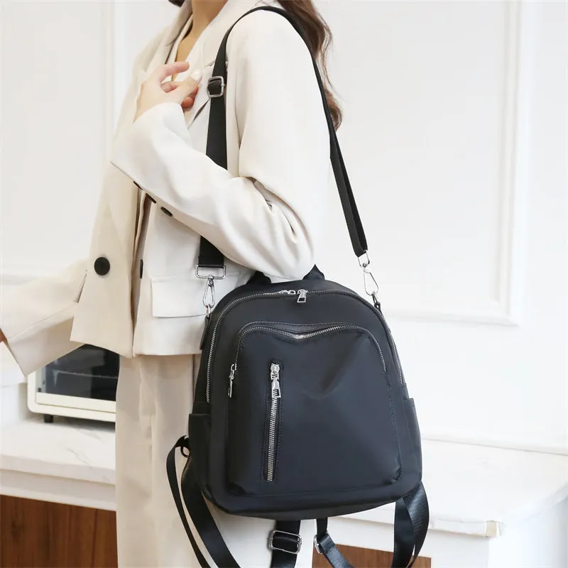 Women's Fashion Personalized Design Easy To Nylon Cloth Backpacks
