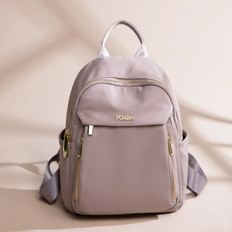 Women's Korean High-grade Lightweight Oxford Cloth Fashionable Backpacks