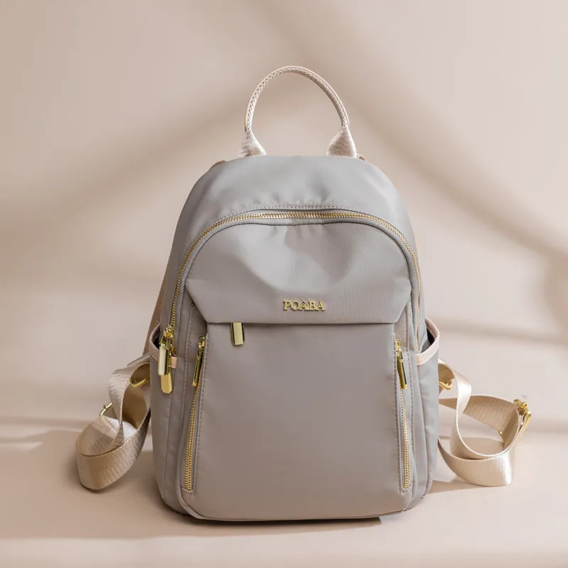 Women's Korean High-grade Lightweight Oxford Cloth Fashionable Backpacks