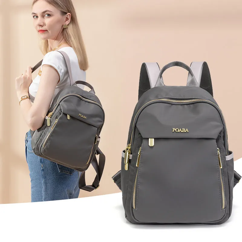 Women's Korean High-grade Lightweight Oxford Cloth Fashionable Backpacks