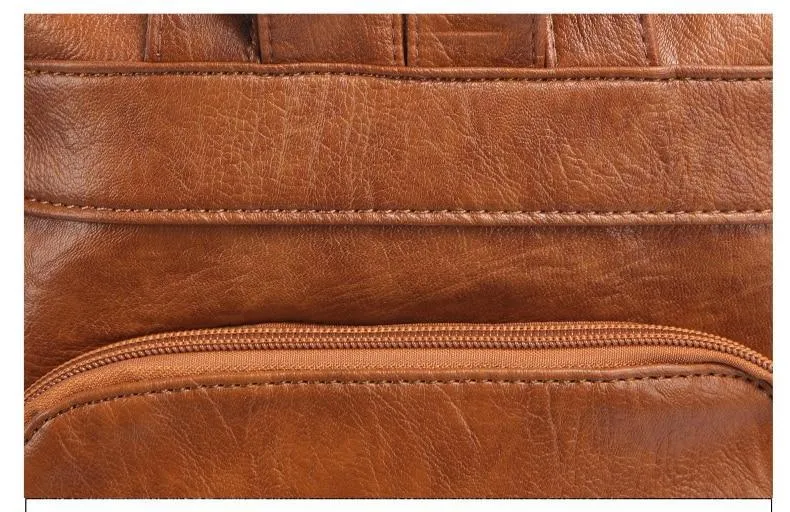 Women's Leather Anti Theft Backpack