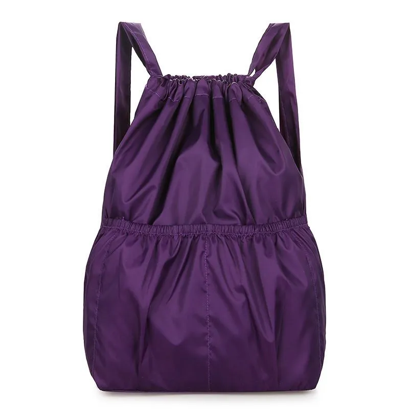 Women's Nylon Bundle Pocket Mummy Large Capacity Backpacks