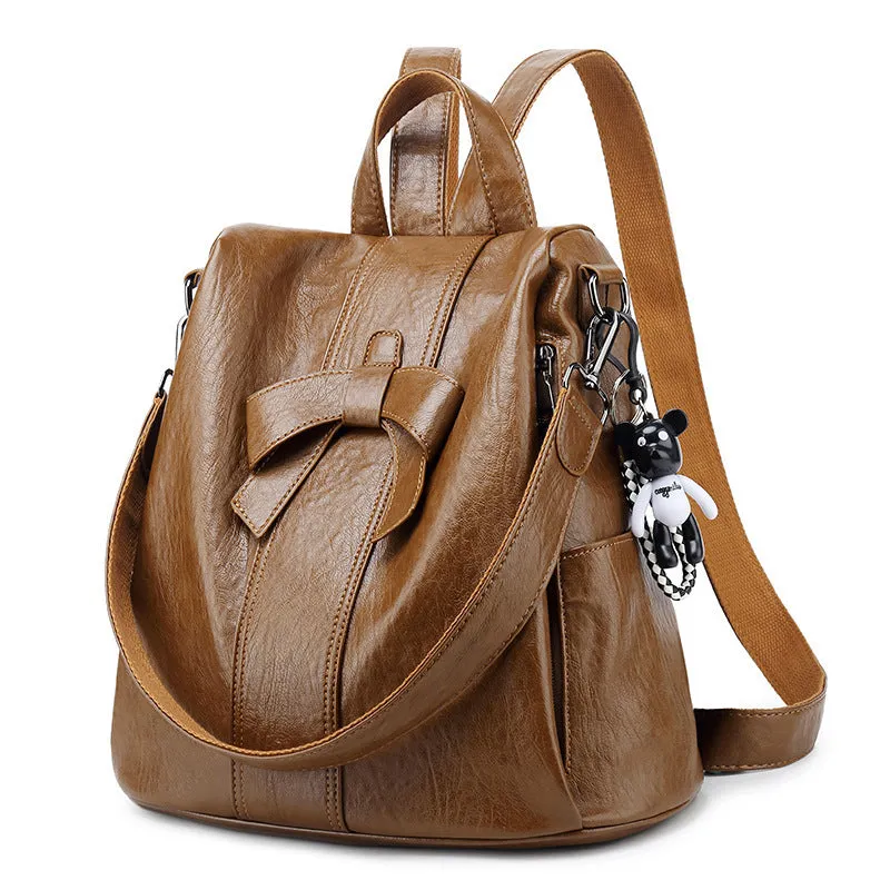Women's Spring Versatile Korean Style Multipurpose Cute Backpacks