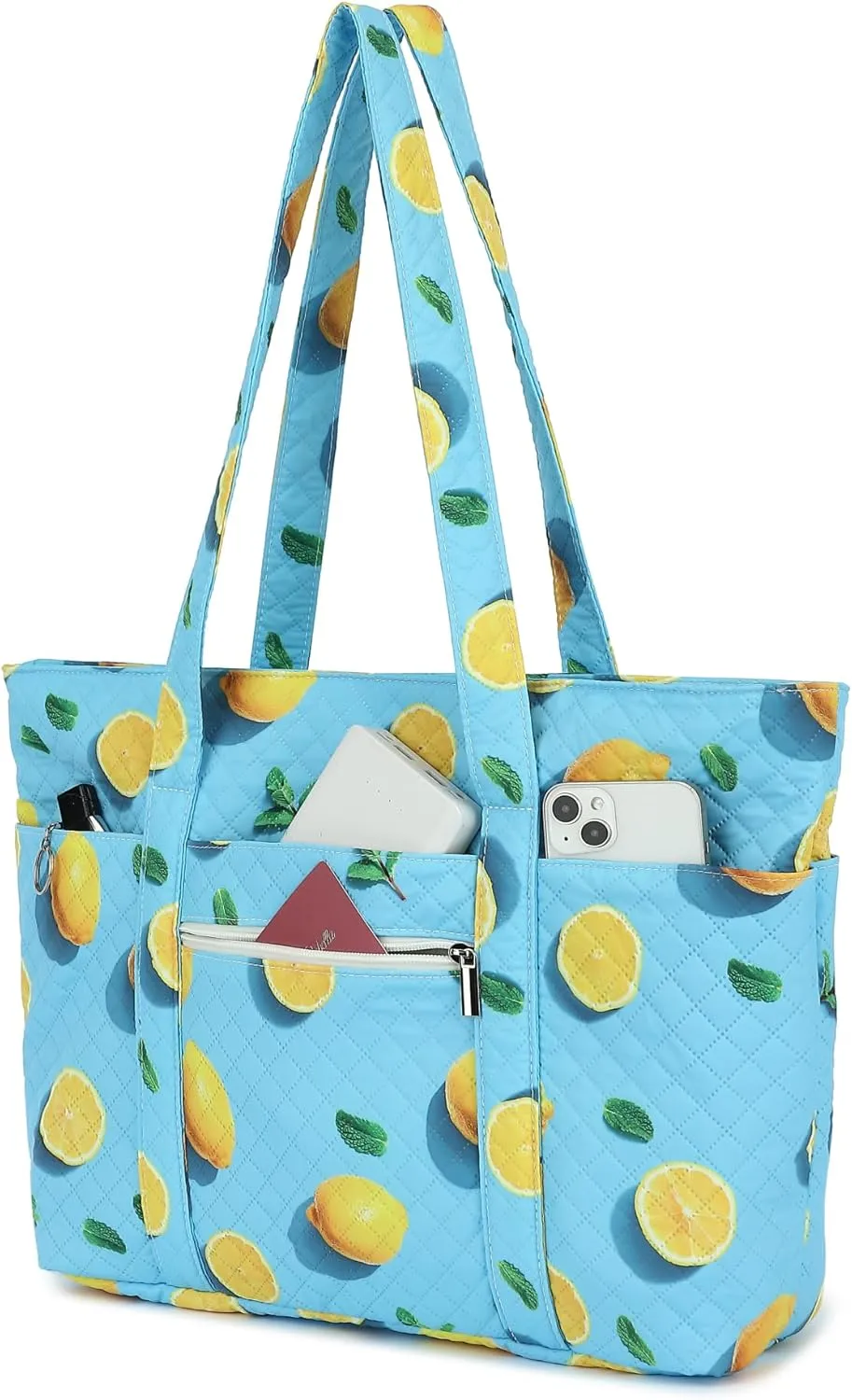 Women's Tote Bag with Laptop Compartment Fit 15.6 inch 16 inch Laptop,Large Capacity Handbag for Work, Travel