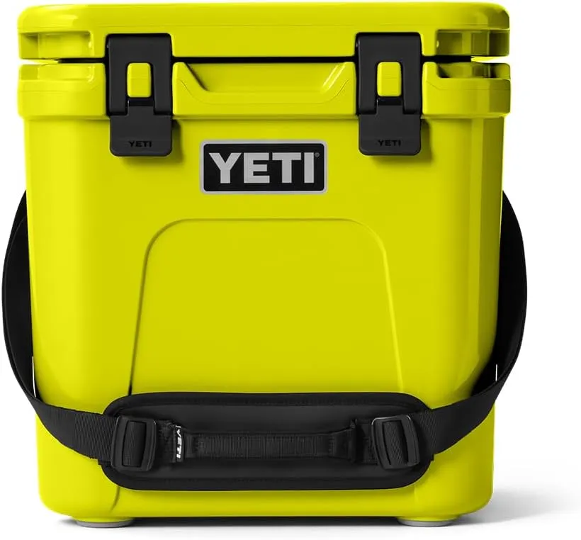 YETI Roadie 24 Hard Cooler with DoubleDuty Shoulder Strap and Drain Plug