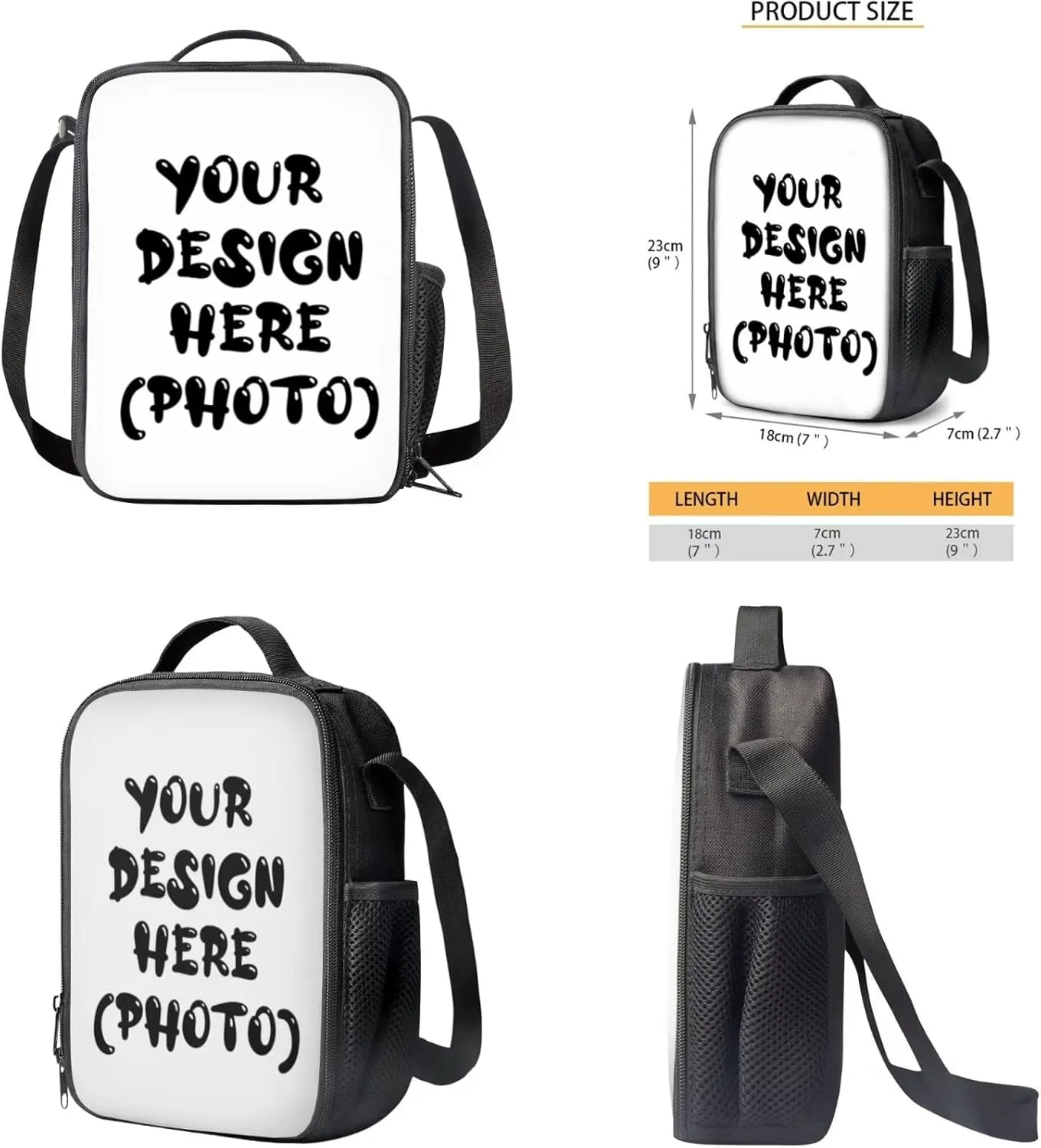 YEXIATODO Customized 4PCS Boys Backpack for School Kids Backpack for Boys with Lunch Bag Pencil Case Bottle Bag Kids Bookbag Teen Girl Backpacks for Elementary Middle High School
